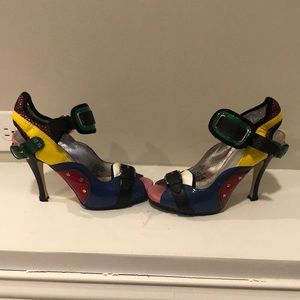 Multi Color Heels